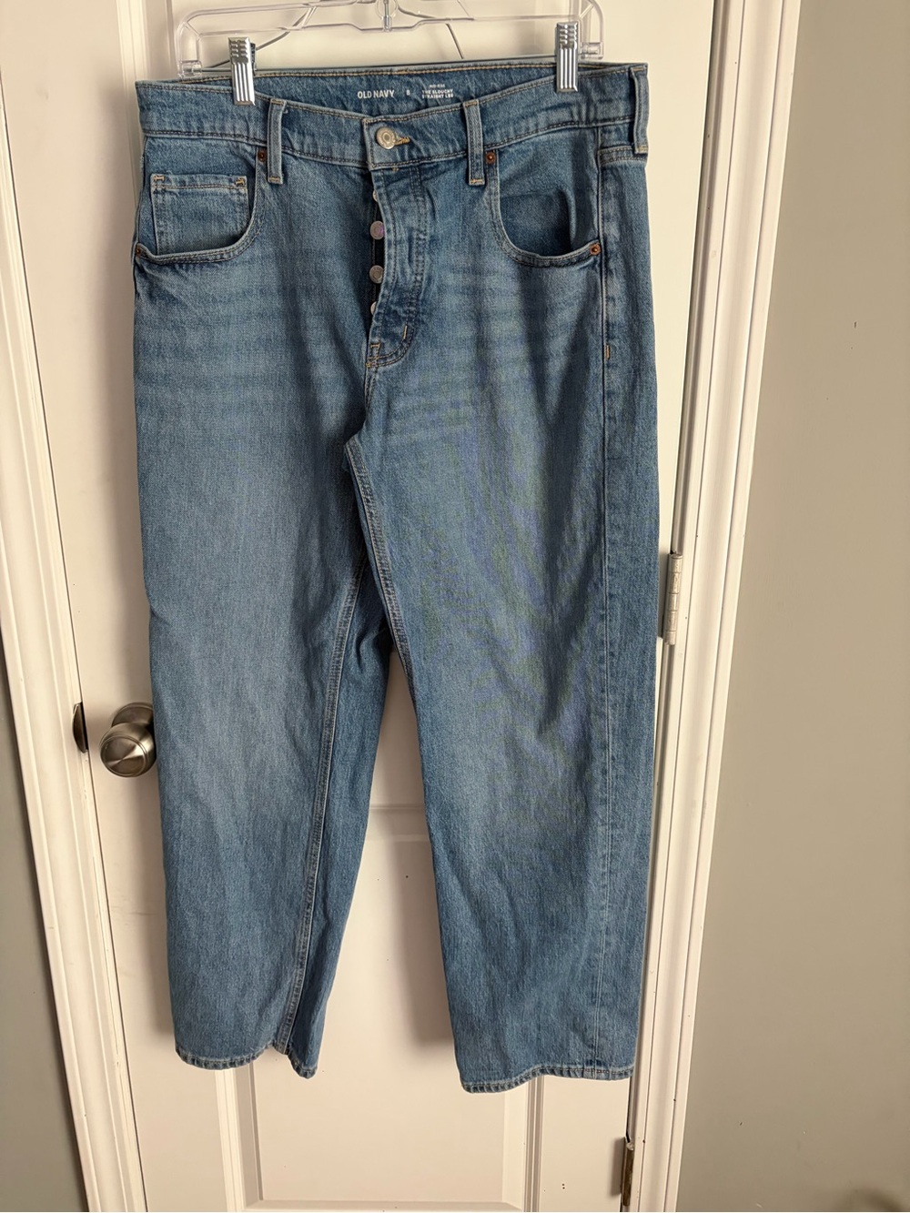 Old Navy Women's Light Blue Straight Jeans